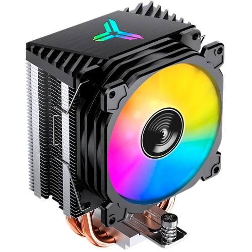 Кулер JONSBO CR-1400 E ARGB Black LGA1851/1700/1200/115X/AM5/AM4 (TDP 160W, PWM, 92mm ARGB LED Fan, 4 тепловые трубки, 4-pin) Retail