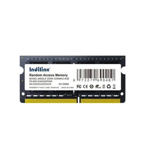 ОЗУ Indilinx IND-ID4N32SP08X SO-DIMM DDR4 8Gb PC25600 3200MHz CL22 1.2V RTL