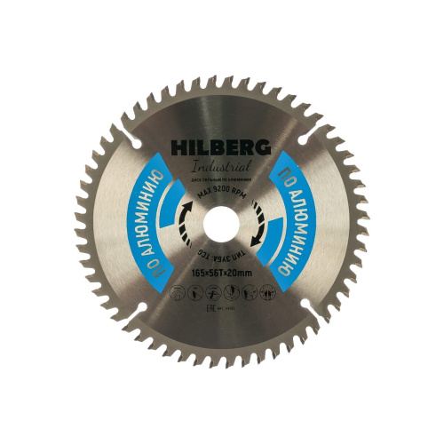 Диск пильный по алюминию Hilberg Industrial HA165 165x20x56Т