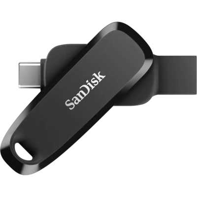 USB-флешка SanDisk SDDDC6-128G-G46 Phone Drive 128GB USB-C-USB-A for Android Black