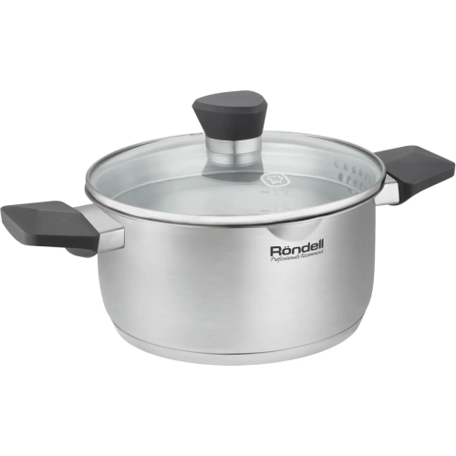 Кастрюля Rondell Strike Grey Ultra RDS-1948 стальной