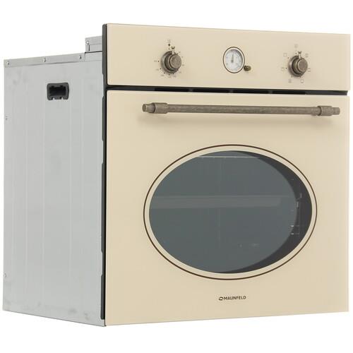 Электрический духовой шкаф MAUNFELD EOEFG.566RIB.RT бежевый