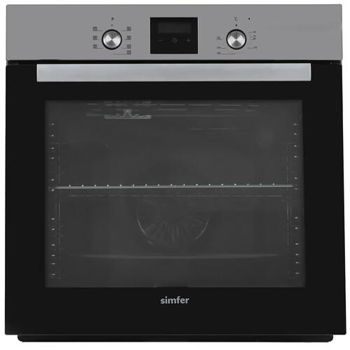 Электрический духовой шкаф Simfer B6EM56025 серебристый