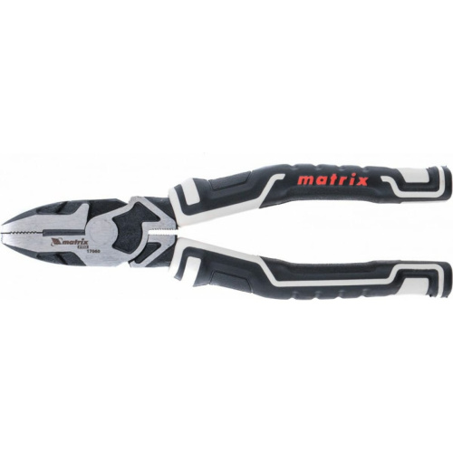 Плоскогубцы Matrix 17060 Pro комбинированные 185мм, усиленная система