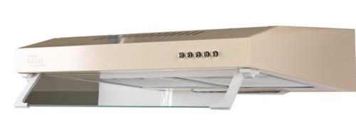 Вытяжка подвесная Оasis UP-50I бежевый/прозрачный