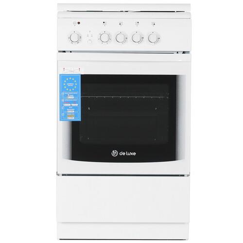 Комбинированная плита De Luxe 506031.01ГЭ (КР) белый Комбинированная плита De Luxe 506031.01ГЭ (КР) белый