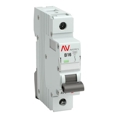 Автоматический выключатель EKF Averes AV-10 (mcb10-1-16B-av) Автоматический выключатель EKF Averes AV-10 (mcb10-1-16B-av)