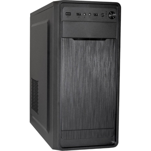 Корпус ExeGate XP-332 Black EX283073RUS ATX, XP500, Black,120mm, 2xUSB, Audio