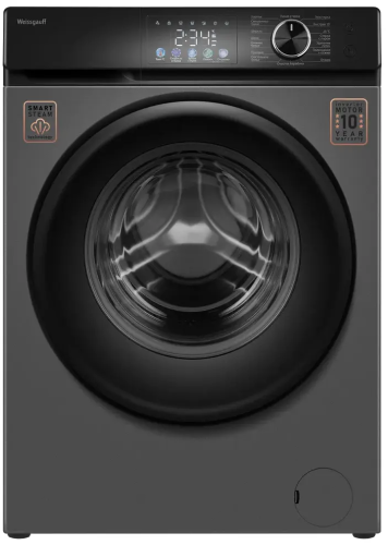 Стиральная машина Weissgauff WM 45126 Inverter Steam Color Touch Grey