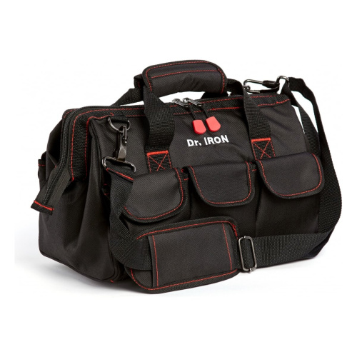 Сумка для инструментов Dr. IRON DR1021 с ремнем 360x220x230 мм