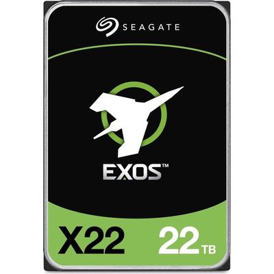 HDD SEAGATE Enterprise Capacity 3.5" Exos X22 ST22000NM000E 22TB Наличие SAS 512 Мб 7200 об/мин 3,5" Время наработки на отказ 2500000 ч.