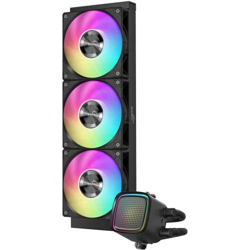 СВО SAMA L50 360BK (L50-BKWAYX03-G) (320W, 360mm, Black, ARGB/ Fans 3x120mm, 72.3CFM, 28dBA, 2200RPM)