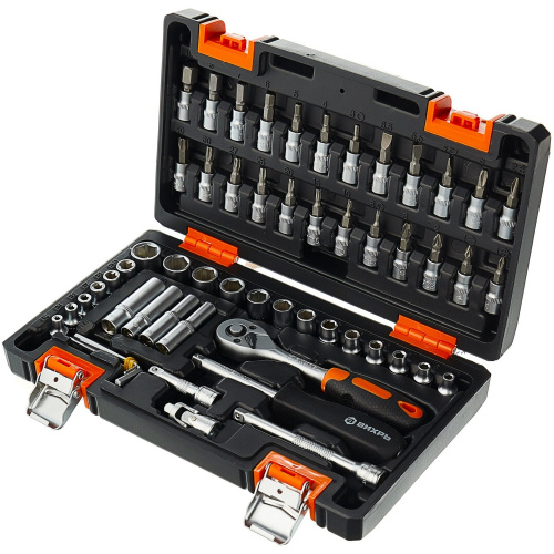 Набор инструмента ВИХРЬ 1/4", 57 предметов