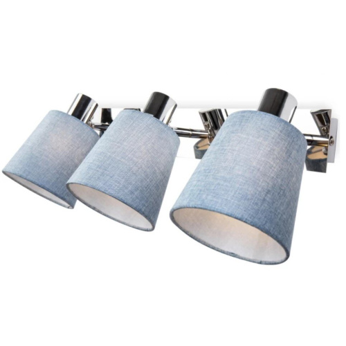 Светильник HIPER (H113-3) поворотный 3E1440Вт chrome/blue