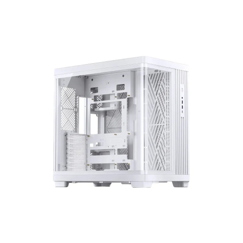 Корпус JONSBO TK-4 white, без БП, Midi-Tower, TG, no fan, 2xUSB-A 3.0 + 1xUSB-C 3.2, ATX, mITX