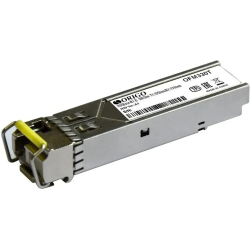 SFP-трансивер ORIGO OFM330T/10KM/A1A WDM 1000Base-BX-D (Simplex LC), TX 1550нм, RX 1310нм, одномод, до 10км