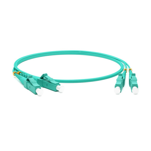 Патч-корд HYPERLINE FC-D2-503-LC/PR-LC/PR-H-20M-LSZH-AQ волоконно-оптический 20 м