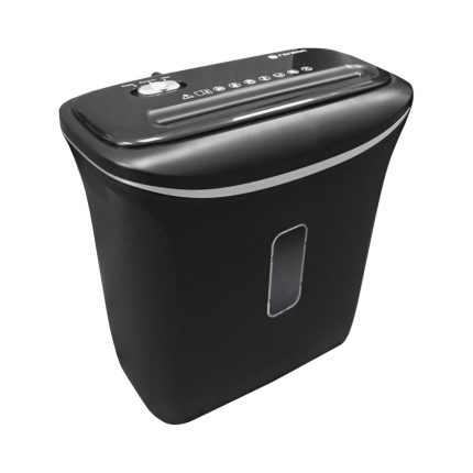 Шредер ГЕЛЕОС УД14-4, DIN P-4 (4 ур-нь секр.), фрагмент 3,9х30мм, 6-8 лист (70г/м2), пл. карты/скобы, 14 литров