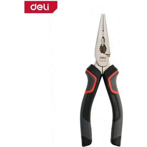 Плоскогубцы Deli DL0103 160мм, Cr-V