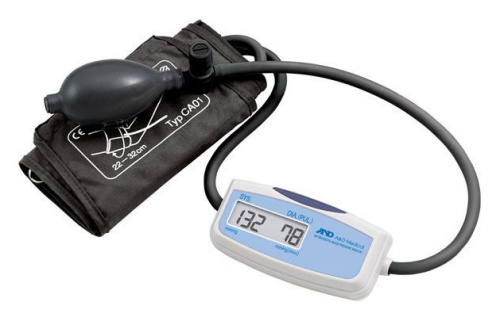 Тонометр полуавтоматический A&D UA-604 белый манжета