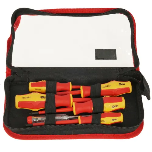 Набор диэлектрических отверток КВТ Профи НИО-06 (78617)