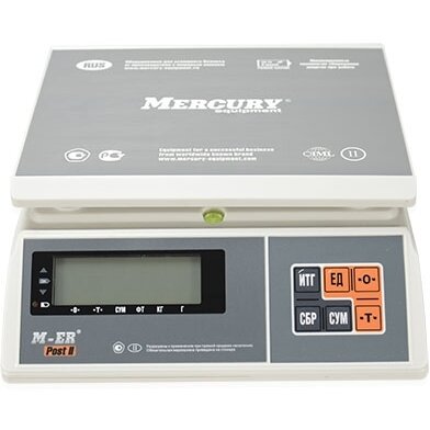 Весы торговые M-ER 326AFU-15.1 (3064) настольные
