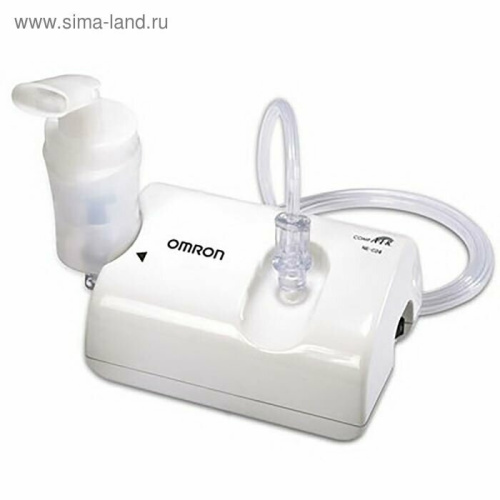 Ингалятор Omron NE-C24 (NE-C801S-RU) компрессорный стационарный белый