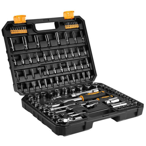 Набор инструментов Deko DKAT108 108 предметов жесткий кейс (065-0795)