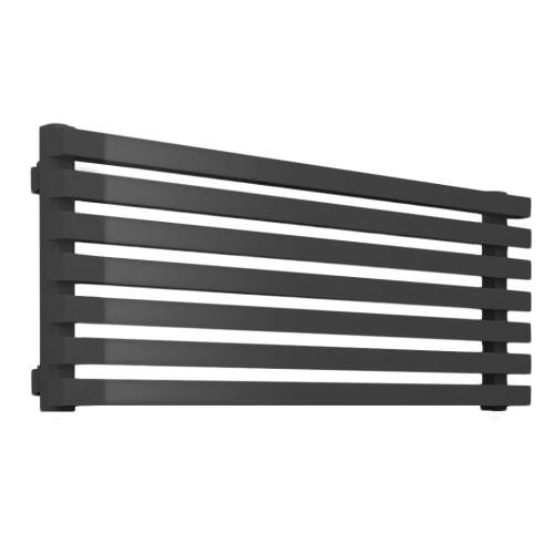 Стальной трубчатый радиатор КЗТО Quadrum 40 H 750-10 структурный черный шелк