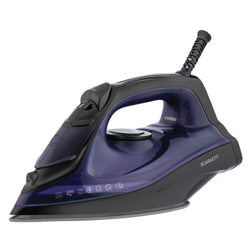 Утюг Scarlett SC-SI30K57 черный/фиолетовый