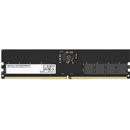 ОЗУ CBR CD5-US16G56M46-01 DDR5 DIMM (UDIMM) 16GB PC5-44800, 5600MHz, CL46, 1.1V