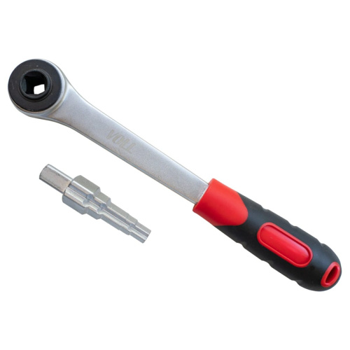 Ключ ступенчатый VOLL 5.73297 американка step, с трещоткой