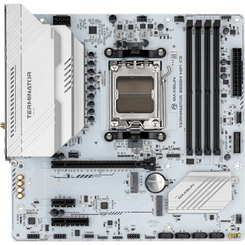 Материнская плата Maxsun MS-Terminator B650M Wifi Ice
