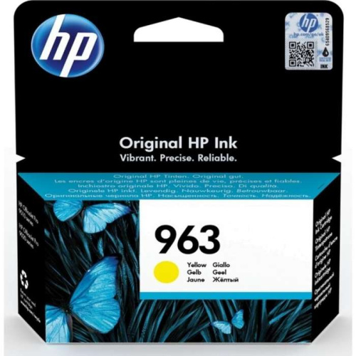 Картридж струйный HP 963 3JA25AE желтый (700стр.) для HP OfficeJet Pro 901x/902x/HP