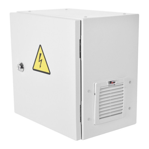 Шкаф серверный ЦМО Эконом (ШТВ-НЭ-3.3.21-3ВВА-Т1) настенный 7U 300x210мм пер.дв.стал.лист задн.дв.спл.стал.лист несъемные серый 180мм 9кг 300мм IP54