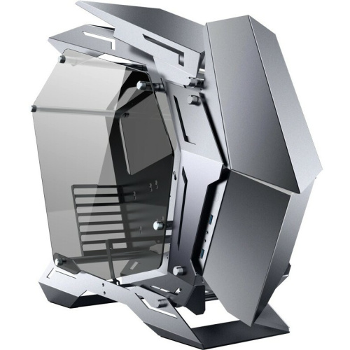 Корпус JONSBO MOD-3 Gray без БП, боковые панели из закаленного стекла, mini-ITX, micro-ATX, ATX, серебристый