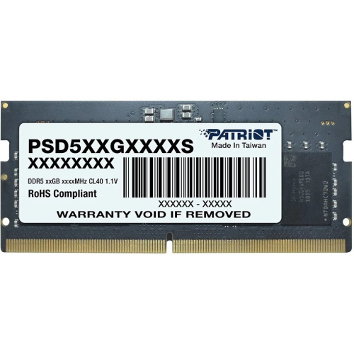 ОЗУ PATRIOT Signature Line (PSD516G520081S) SO-DIMM DDR 5 DIMM 16Gb 5200Mhz, (retail)