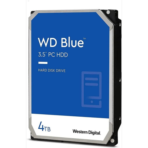 HDD WDC Blue WD40EZAX SATA 4TB 6GB/S 256MB