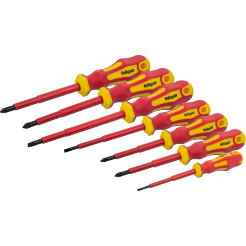 Отвёртка диэлектрическая Navigator NHT-Оtd01-H7 82354 7шт