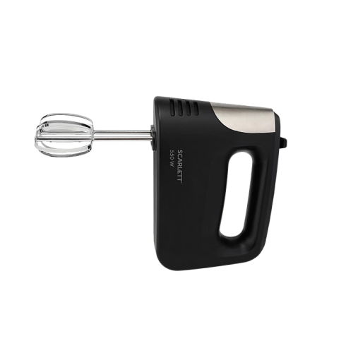 Миксер ручной Scarlett SC-HM40S23 черный/серебристый