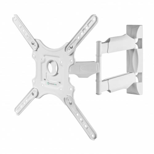 Кронштейн ONKRON M4 Наклонно-поворотный, белый