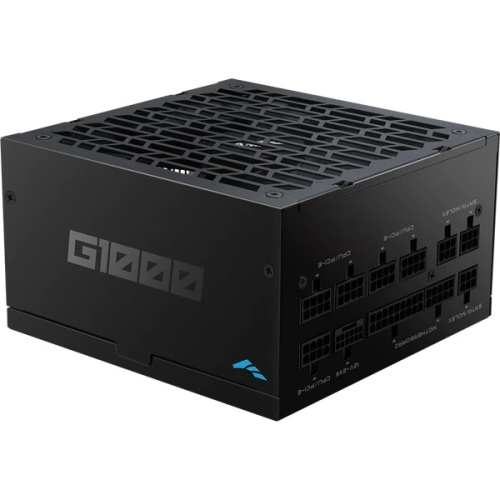Блоки питания SAMA G1000 Black (G1000-BKGFF001-EU) (HAT-1000yzB1G), 1000W 80+ Gold (ATX, 3.1, PCIe 5.0, Full modular, 1x24(20+4)pin mesh 55