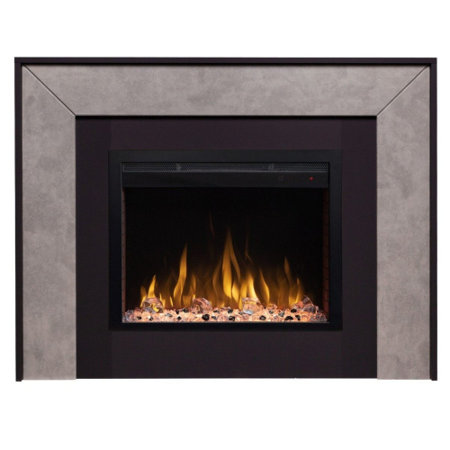 Электрокамин RealFlame Jersey 25,5 GR графит с очагом Saphir 25,5