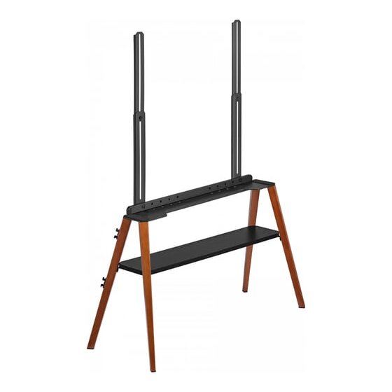 Подставка для телевизора Cactus CS-ST3647BKWN черный/орех