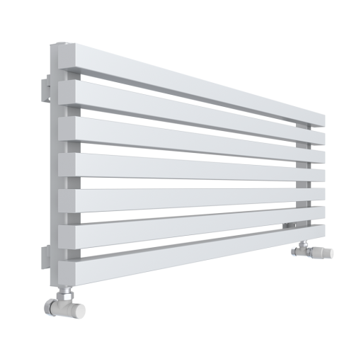 Стальной трубчатый радиатор КЗТО Quadrum 40 H 750-9 белый муар