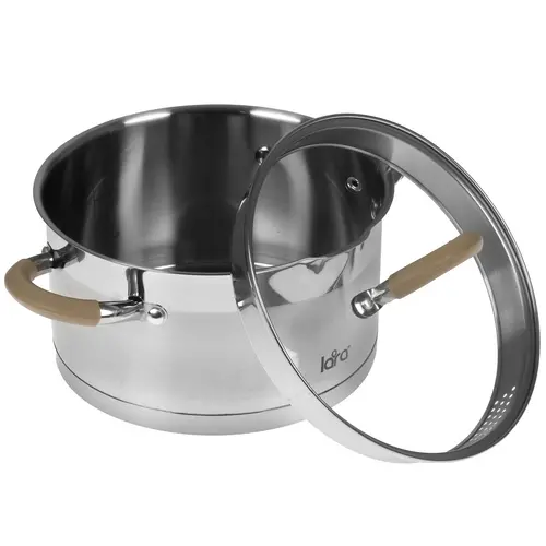 Кастрюля LARA Берлин LR02-342 нерж 3,1л