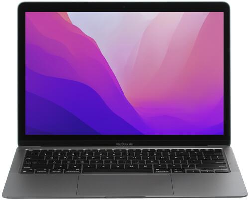 13.3" Ноутбук Apple MacBook Air серый ( M1 8 core 3.2ГГц, 8-ядерный, 8ГБ 256ГБ SSD, macOS)