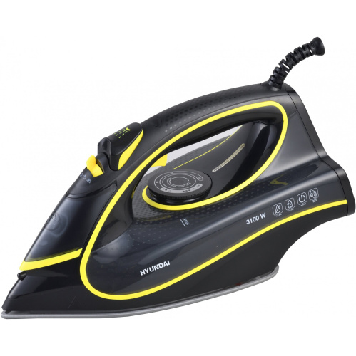 Утюг Hyundai H-SI01560 черный/желтый