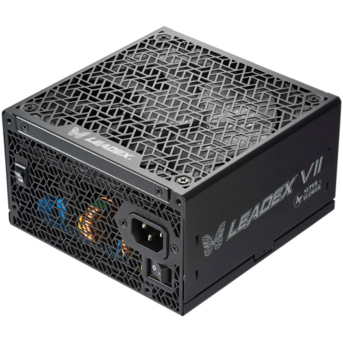 Блок питания Super Flower Leadex VII SF-1000F14XP, 1000W, ATX 3.0, 140mm, 12xSATA, 4xPCI-E(6+2), 1x12VHPWR, APFC, 80+ Platinum