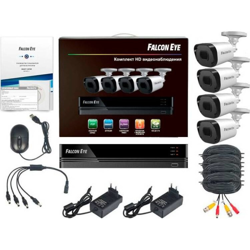 Комплект видеонаблюдения Falcon Eye FE-104MHD KIT Дача Smart
